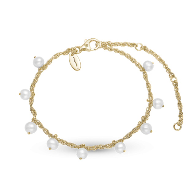 Christina Dangling Pearls Armbnd 601-G47