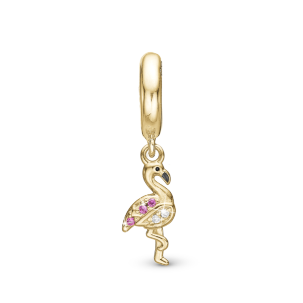 Christina Flamingo Charm 610-G121