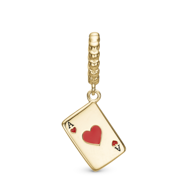 Christina Ace Of Hearts Charm 610-G123