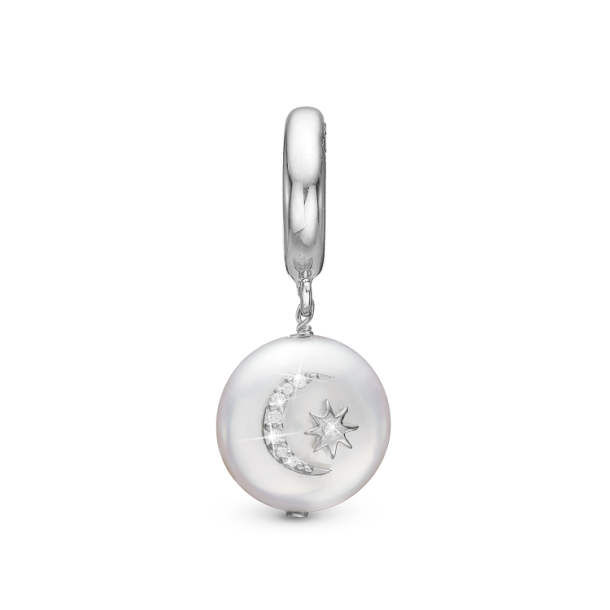 Christina Sun &amp; Moon Charm 610-S128