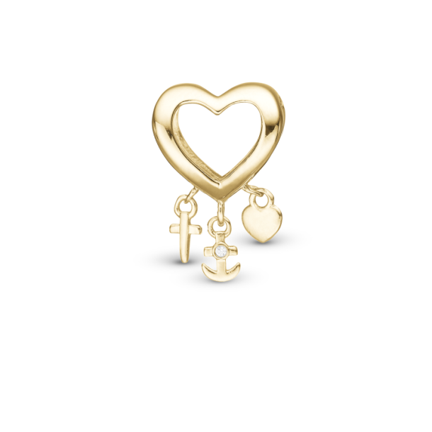 Christina My Faith, Hope &amp; Love Charm 630-G265