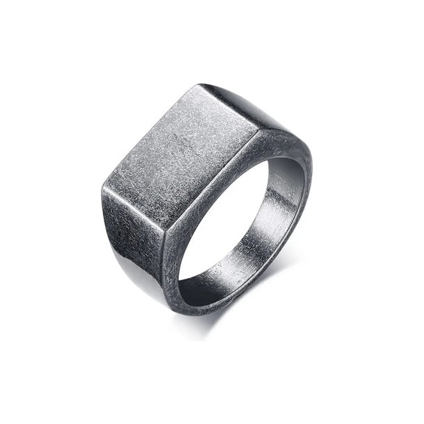 Herre Ring oxideret stl 102043