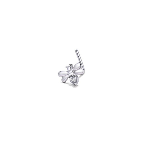 Donnatella nsepiercing slv cz. 102132