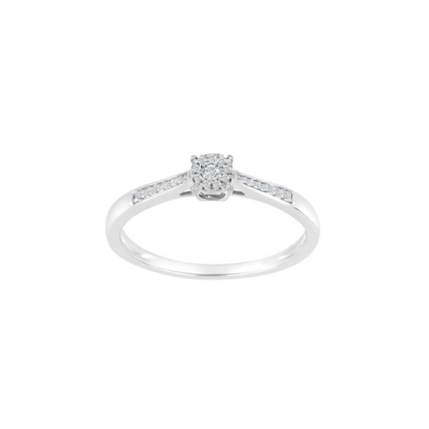 Siersbl 14 kt. Diamant Ring 10100210600