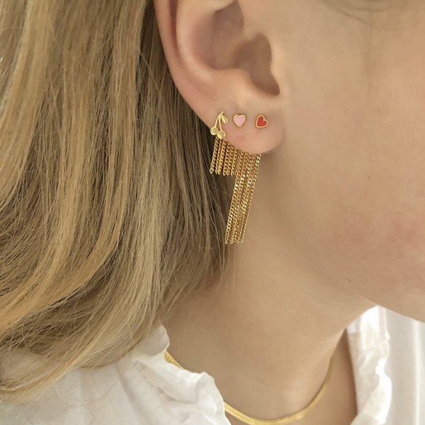 Stine A Petit Love Heart Light Pink Enamel 1181-02-light pink