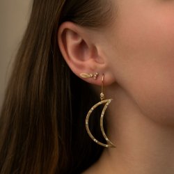 Stine A Big Bella Moon With Stones 1260-02-S