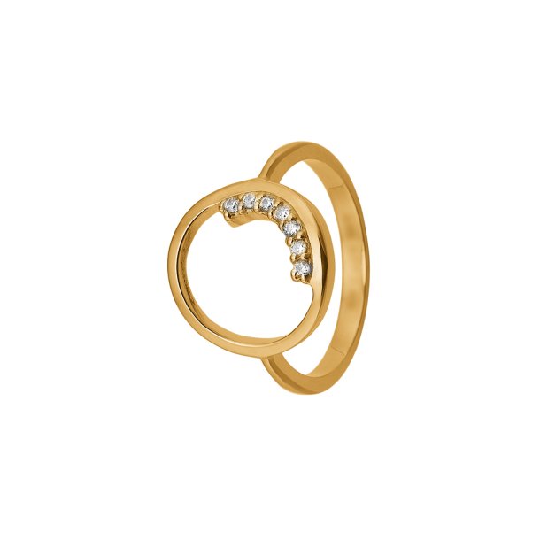 Aagaard 14 kt. guldring 1800-G14-01