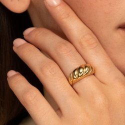  Donnatella - Ring i forgyldt 