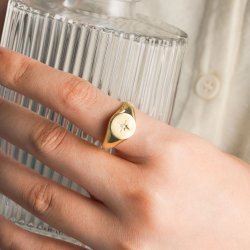 Donnatella ring forgyldt