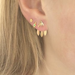 Stine A three leaves behind ear 1158-02-s