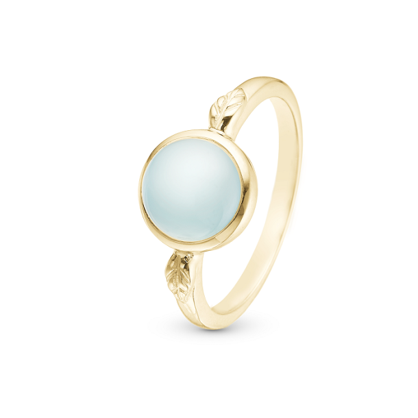 Christina Blue Chalcedony ring 3.26.B 