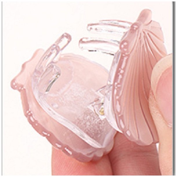 Hrklemme - Lyserd Musling Small