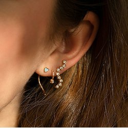 Stine A - Petit Love Heart rering (1 stk.)