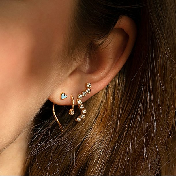 Stine A - Petit Love Heart rering (1 stk.)