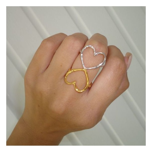 Stine A Funky Heart ring 4054-02