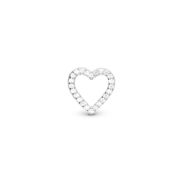 Christina charm Shimmery Heart 623-S353