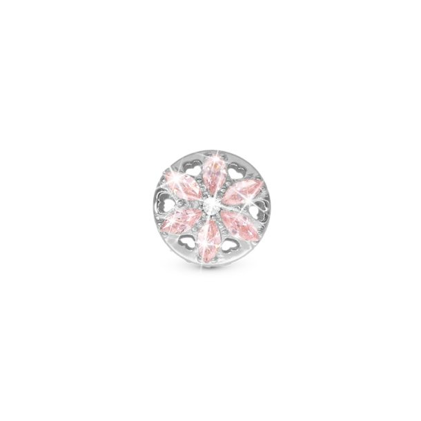 Christina charm Sparkling Pink Flower 630-S282