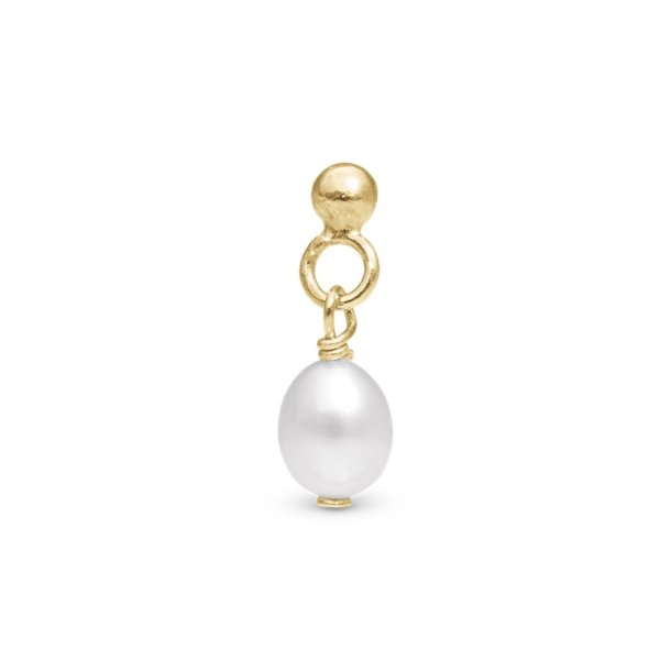 Christina rering Dangling Pearl 671-G114DPearl