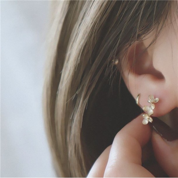 Donnatella - reringe forgyldt slv