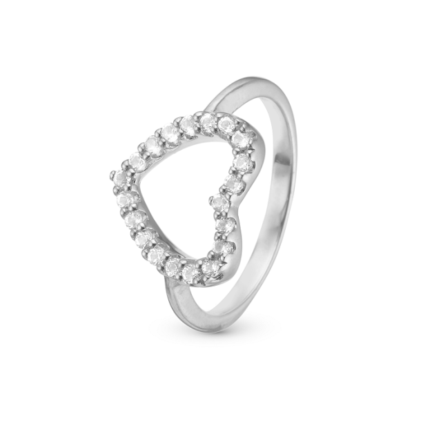 Christina sparkly Heart ring 3.21.A 