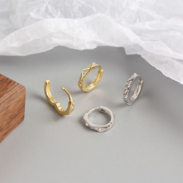 Donnatella - reringe i forgyldt