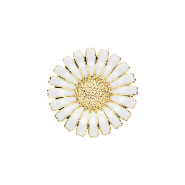 Lund Copenhagen - Broche 36 mm marguerit