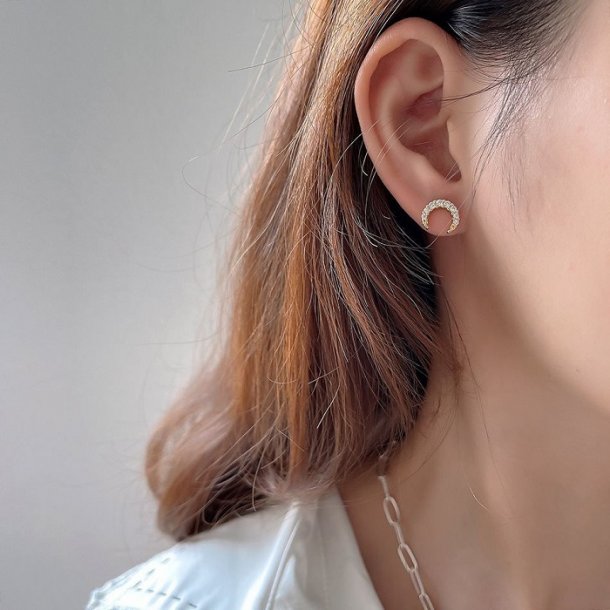 Donnatella - reringe forgyldt slv