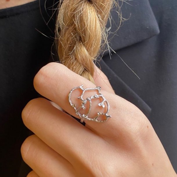 Donnatella - Alexandra ring i slv