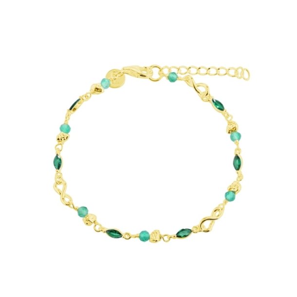 Aqua Dulce armbnd Green Garden 5976