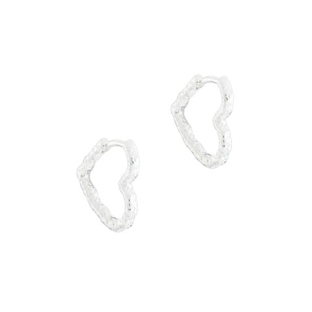 Aqua Dulce hoops Love Me Heart 5933