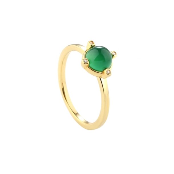 Aqua Dulce ring Green Peggy 5982