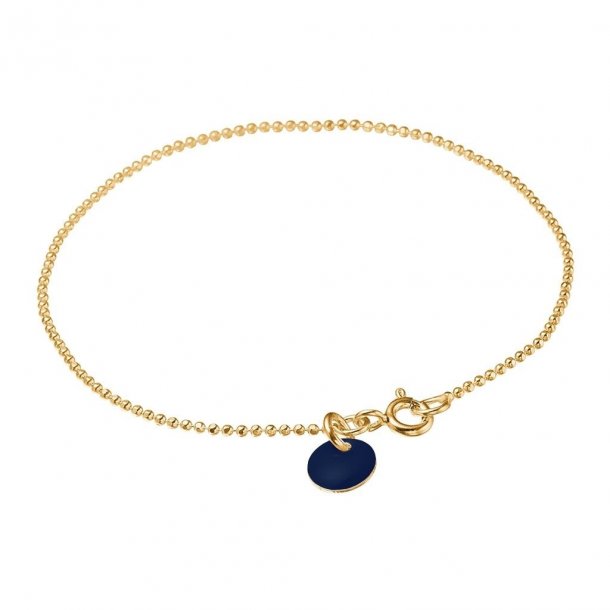 Enamel Copenhagen &#150; Armbnd, Ball Chain, Midnight