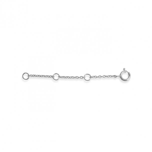 Enamel Extender Anklet slv B69S