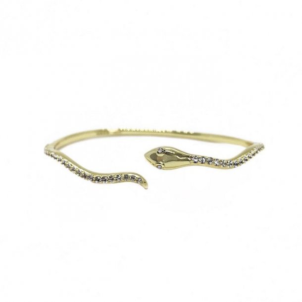 Nava Copenhagen - Boa Bangle Armbnd - Forgyldt 