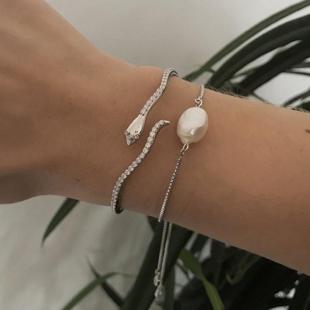 Nava Copenhagen - Boa Bangle Armbnd - Slv 