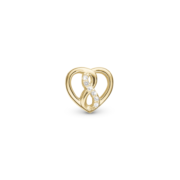 Christina - Eternity Heart charm 