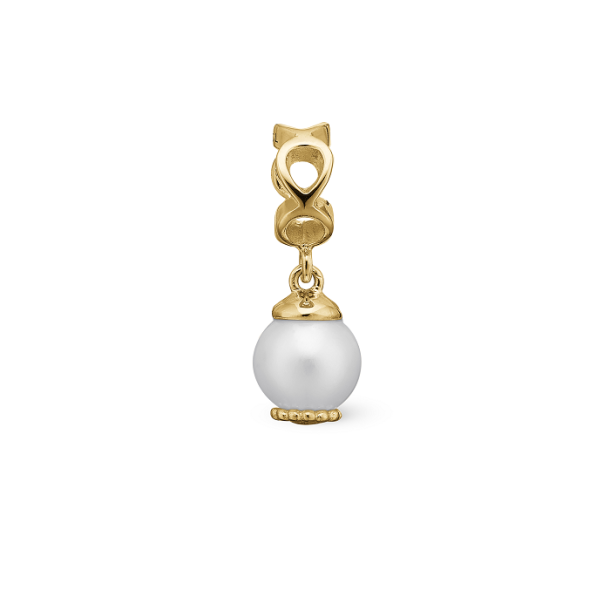 Christina - Moving Pearl charm 