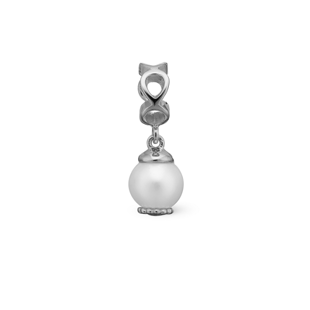 Christina - Moving Pearl charm 