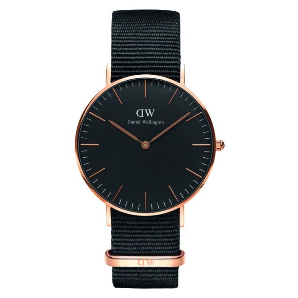 Daniel Wellington Classic Black Cornwall DW00100150