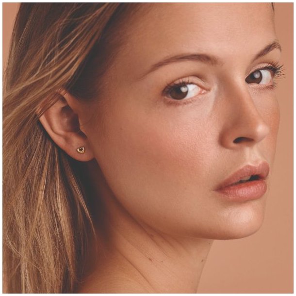 Melfia reringe 14 karat guld hjerte 2300 113F