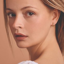 Melfia creoler 14 karat guld 2337 114F