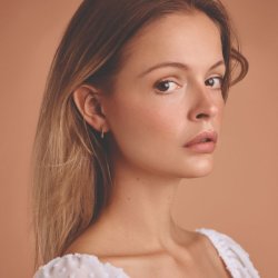 Melfia creoler 14 karat guld 2341 114F