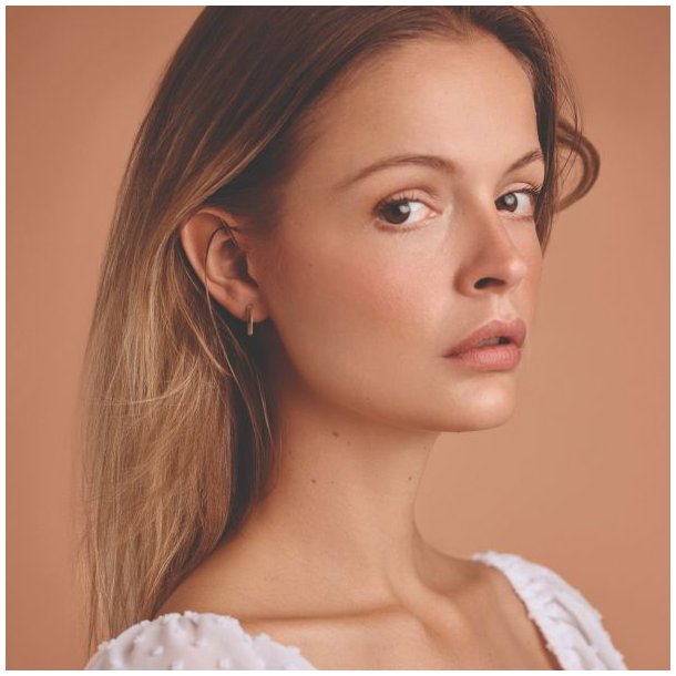 Melfia creoler 14 karat guld 2341 114F