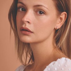 Melfia creoler 14 karat guld 2343 214F