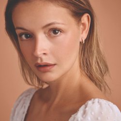 Melfia creoler 14 karat guld 2346 214F