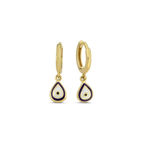 Melfia creoler 14 karat guld beskyttende je 2362 314F