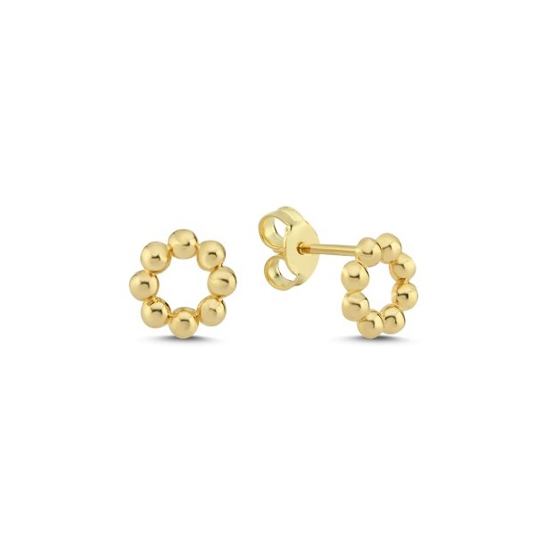 Melfia reringe 14 karat guld cirkel 2309 113F