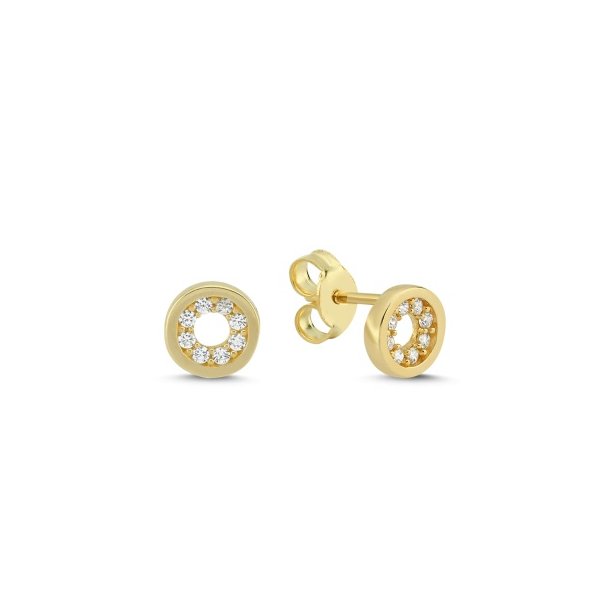 Melfia reringe 14 karat guld cirkel 2317 213F