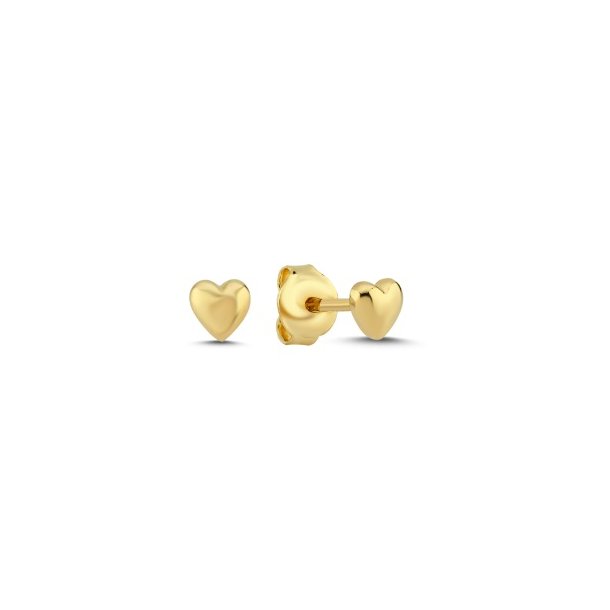 Melfia reringe 14 karat guld hjerte 2301 113F