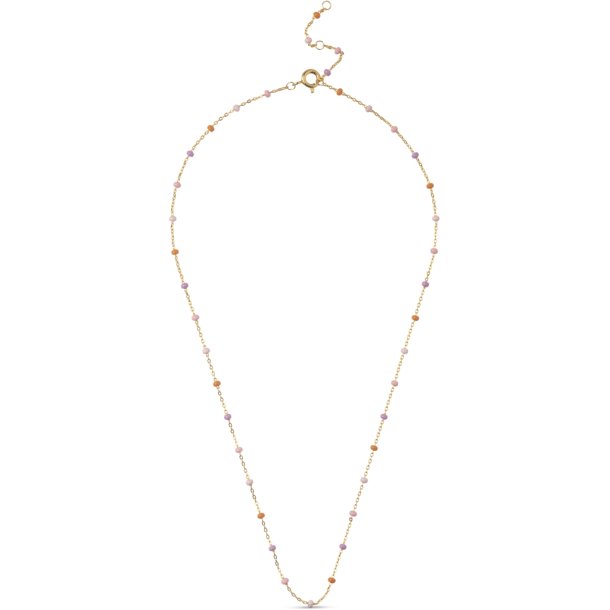 Enamel Lola halskde N55GBlush